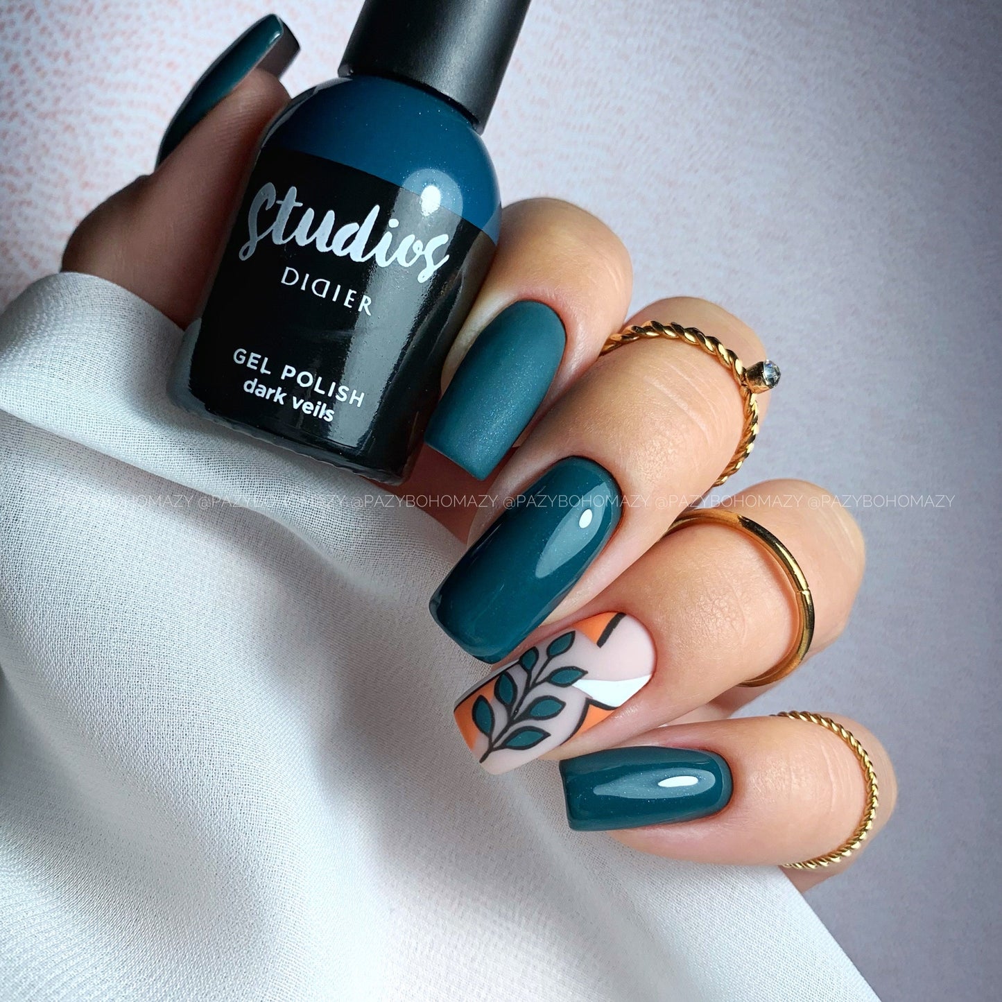 Gel Polish Studios Didier Lab, Dark Veils, 8 ml