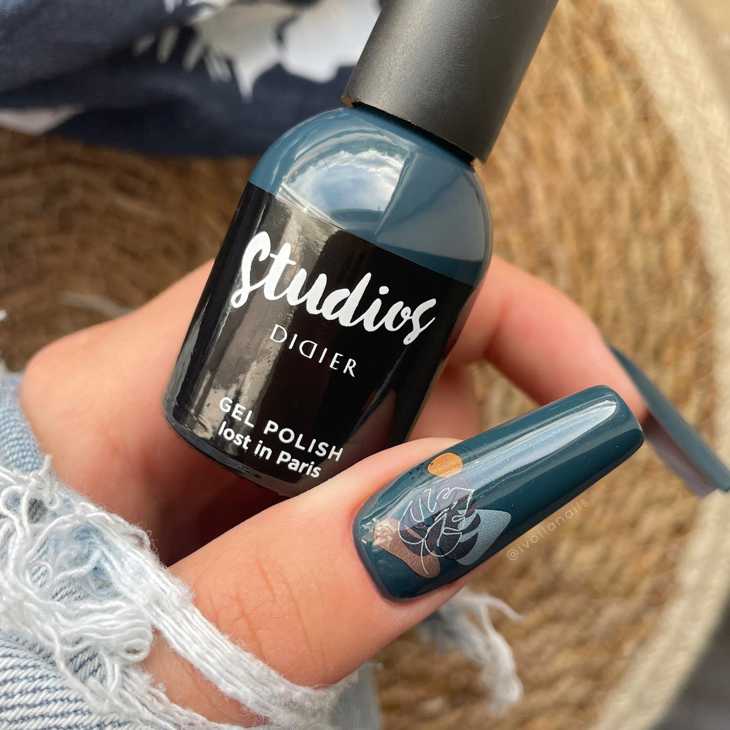 Didier Lab Gel Polish Studios in Lost In Paris, 8 ml (TPO Free)