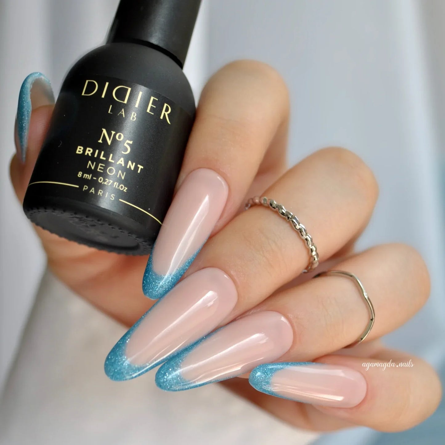 Gel Polish Brillant NEON, Didier Lab, No. 5, 8 ml (HEMA & TPO Free)