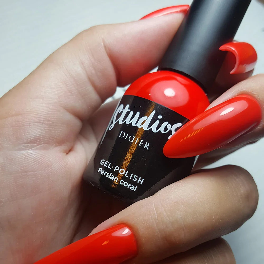 Didier Lab Gel Polish Studios in Persian Coral, 8 ml