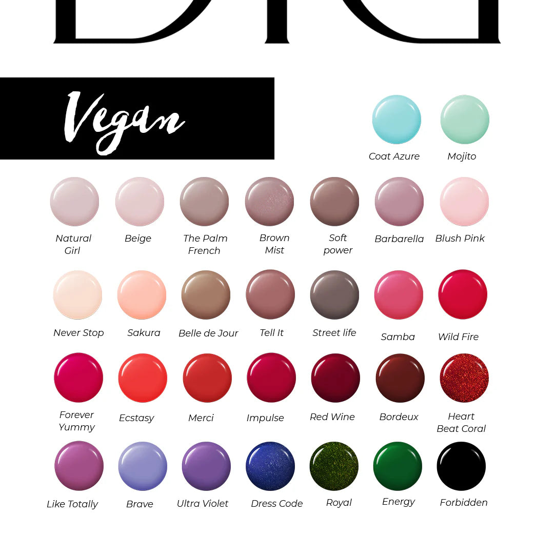 Green Reactive Vegan Nail Polish, Didier Lab, Belle De Jour, 10 ml