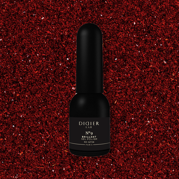 Didier Lab Gel Polish Brillant in No. 9, 8 ml (HEMA & TPO FREE)