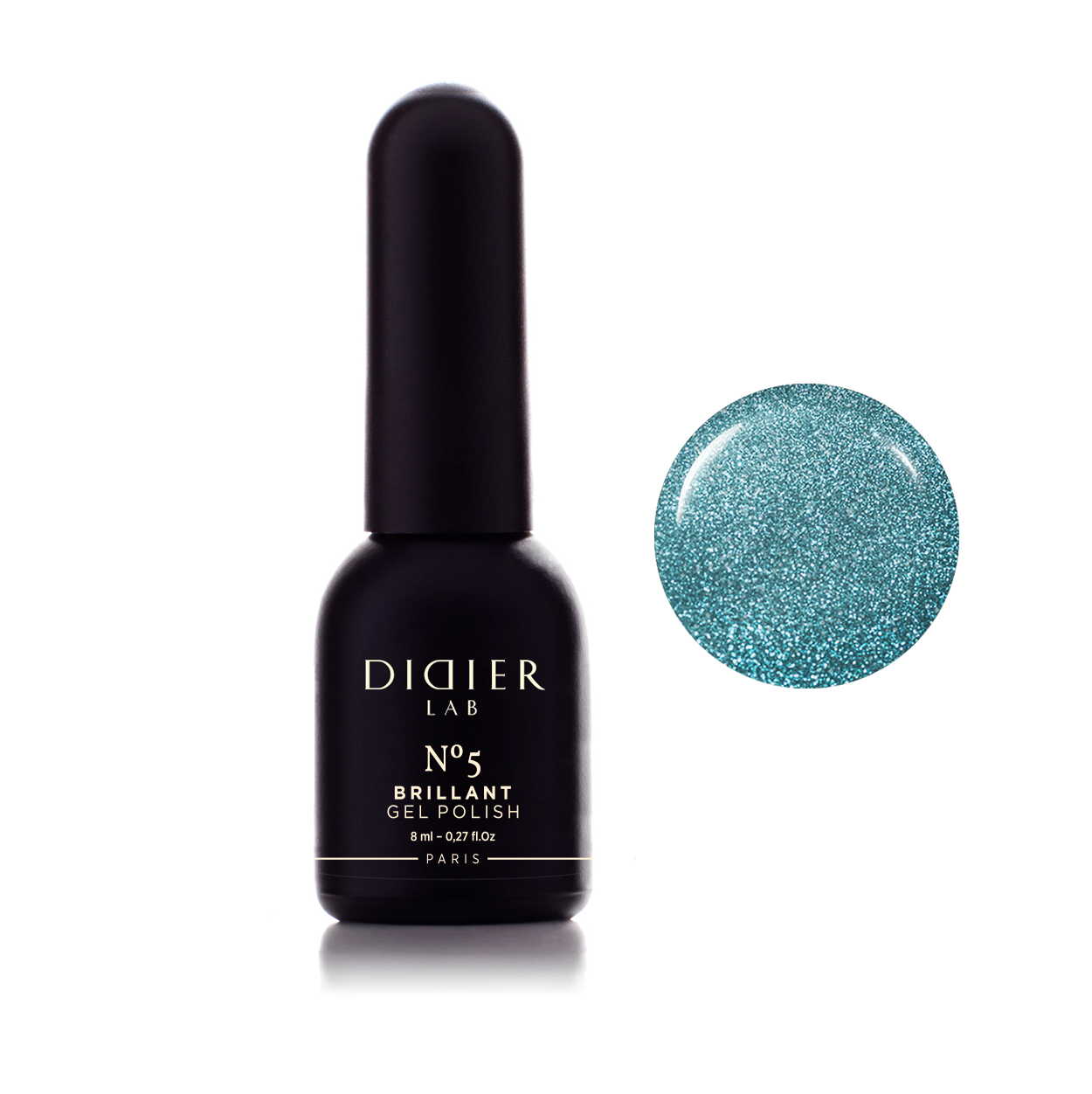 Didier Lab Gel Polish Brillant in No. 5, 8 ml (HEMA & TPO Free)