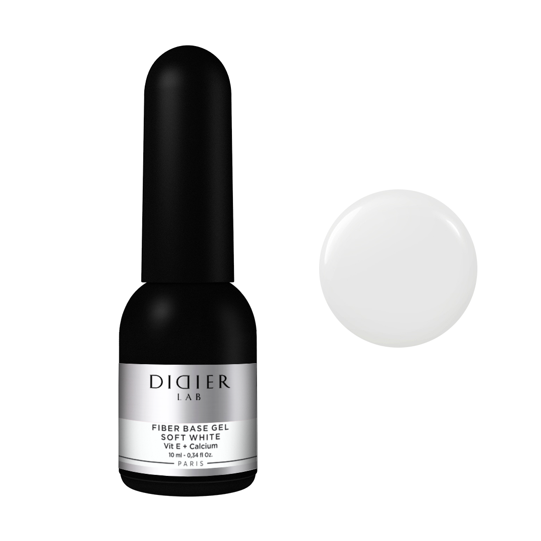 Smart Fiber Base Coat, Didier Lab, Soft White, 10 ml