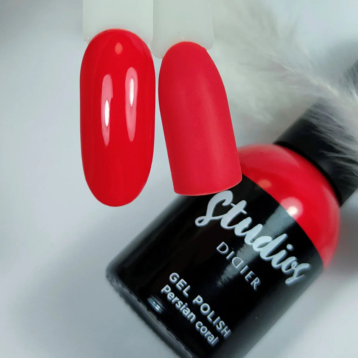 Didier Lab Gel Polish Studios in Persian Coral, 8 ml
