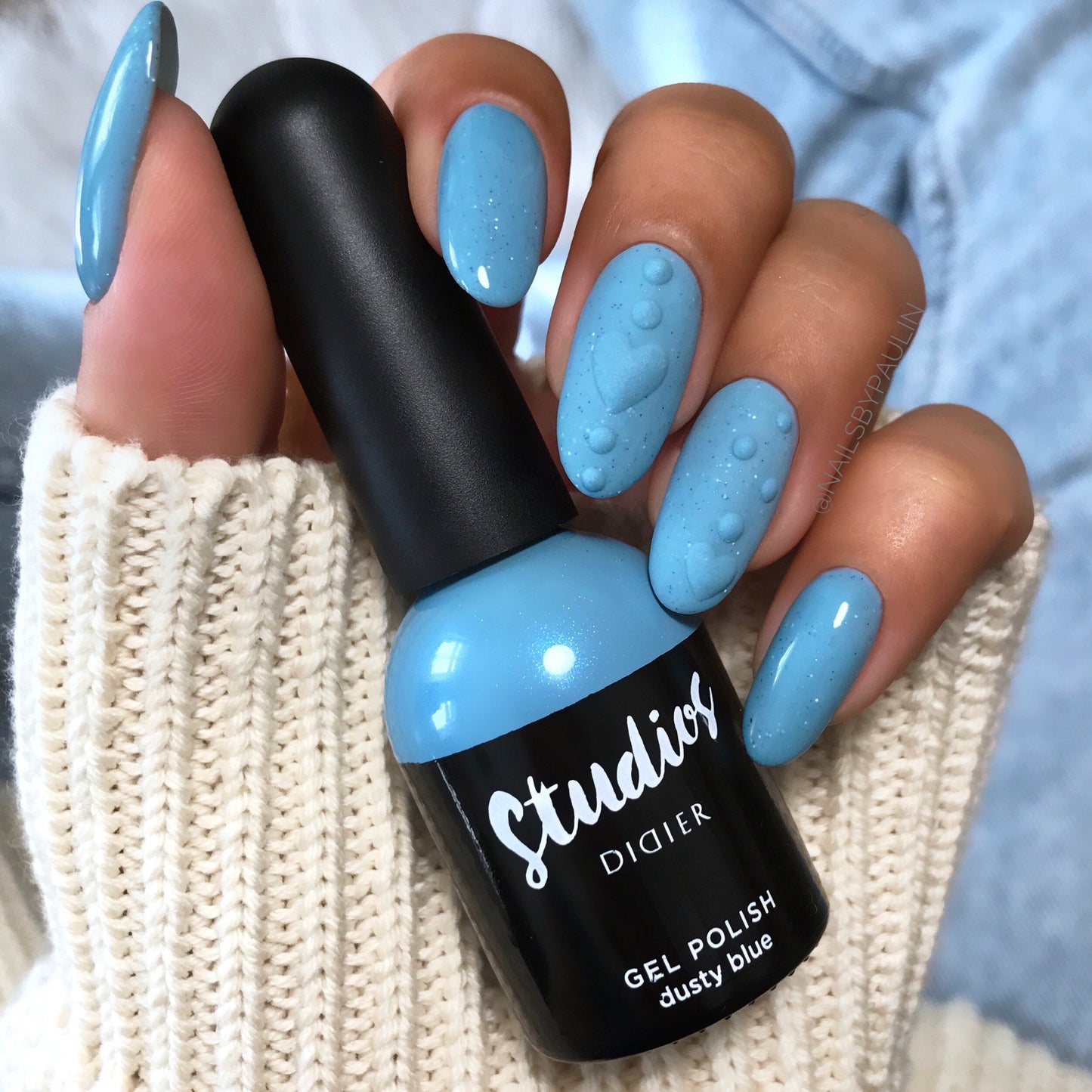 Gel polish Studios, Dusty Blue, 8ml - LABORATOIRES DIDIER