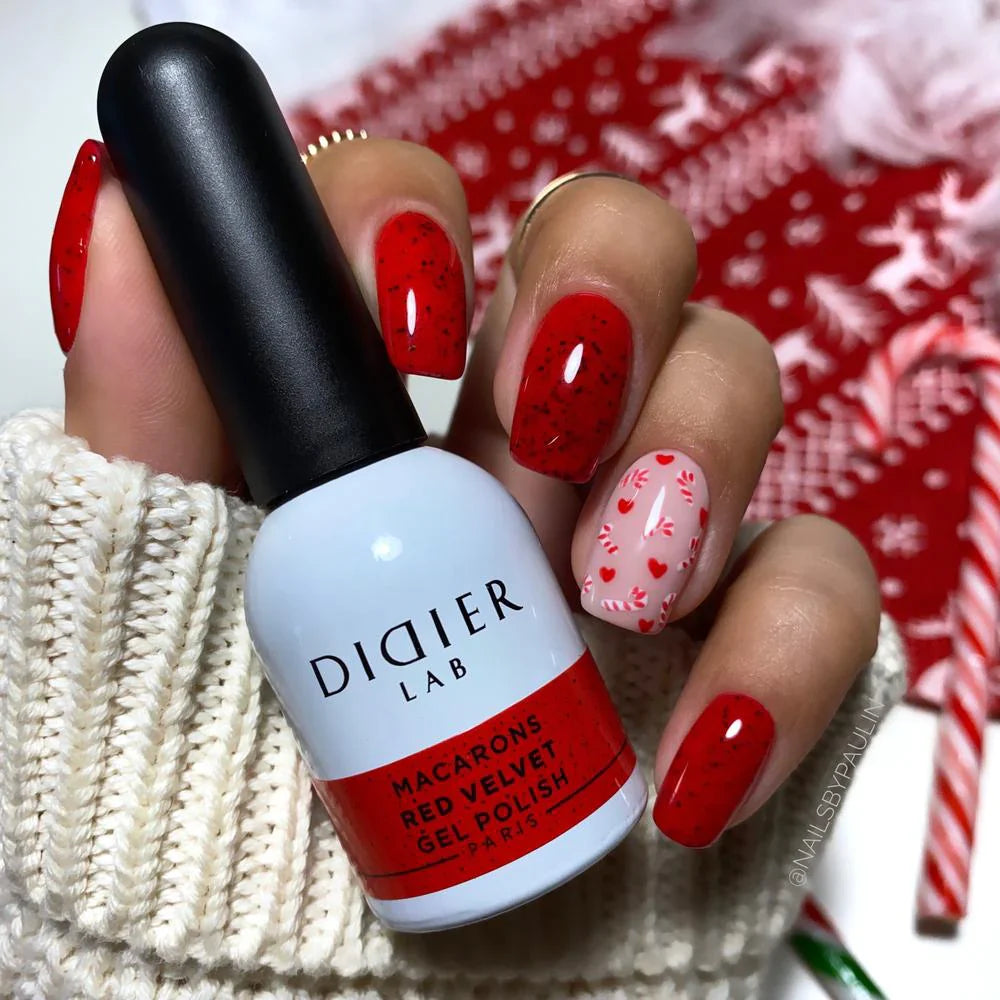 Gel Polish Macarons, Didier Lab, Red Velvet