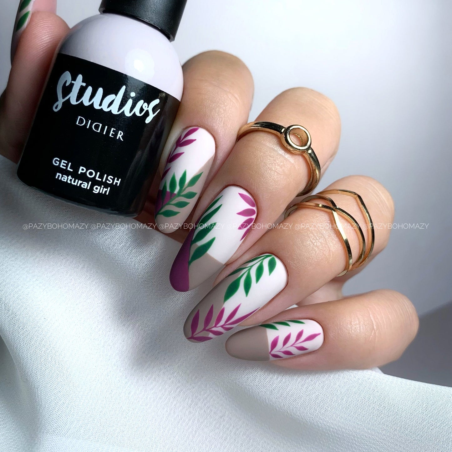 Didier Lab Gel Polish Studios in Natural Girl, 8 ml (TPO Free)
