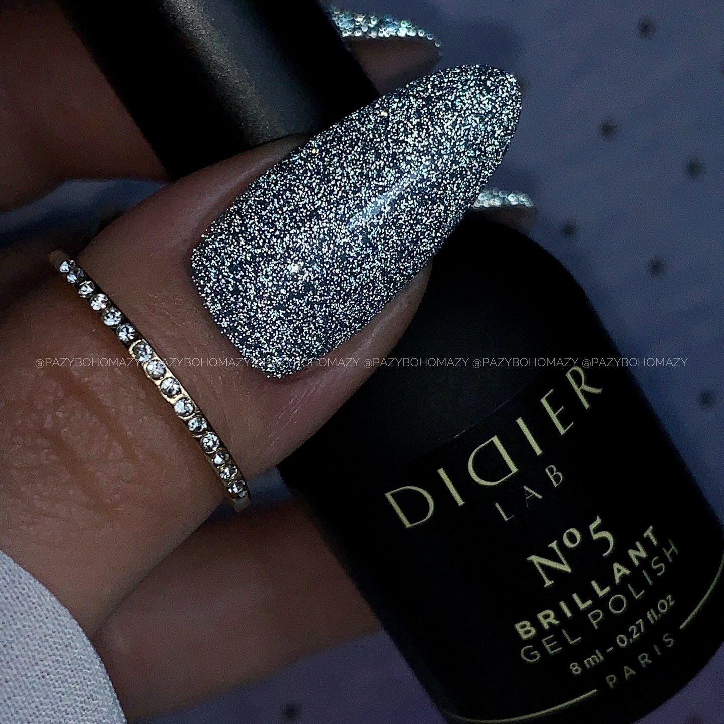 Didier Lab Gel Polish Brillant in No. 5, 8 ml (HEMA & TPO Free)