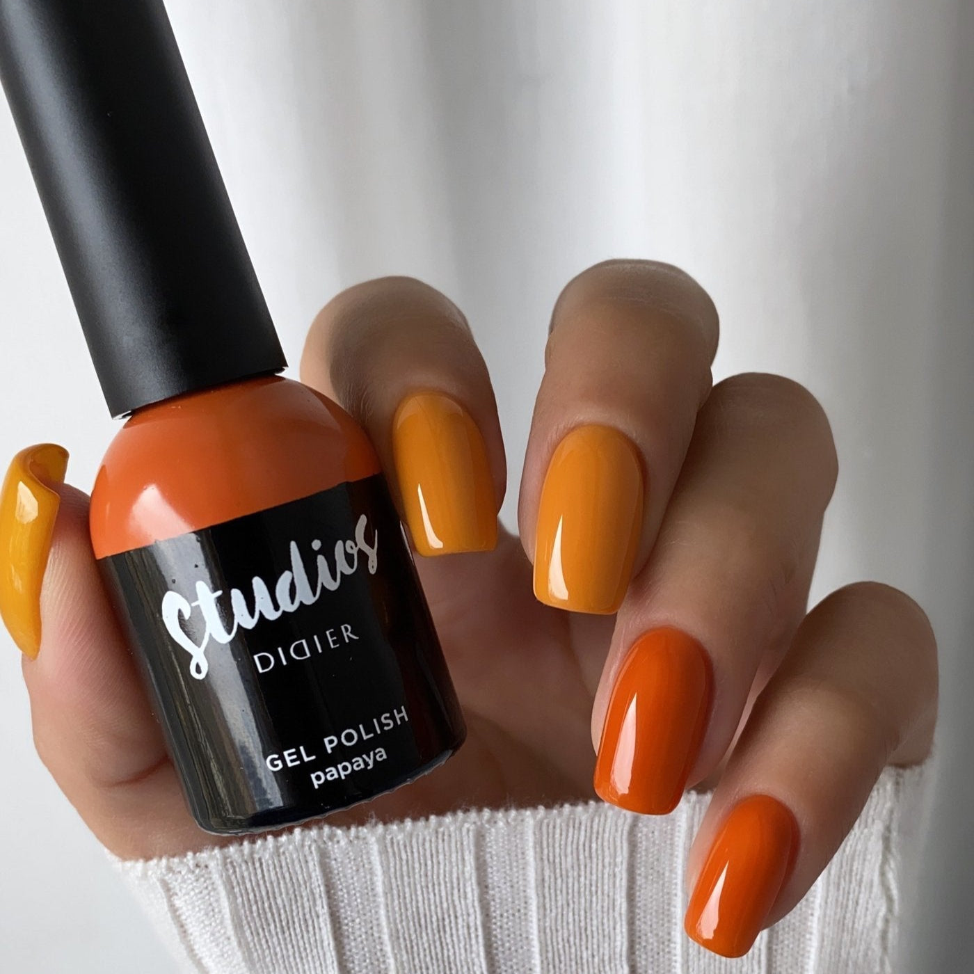 Didier Lab Gel Polish Studios in Papaya, 8 ml (TPO Free)