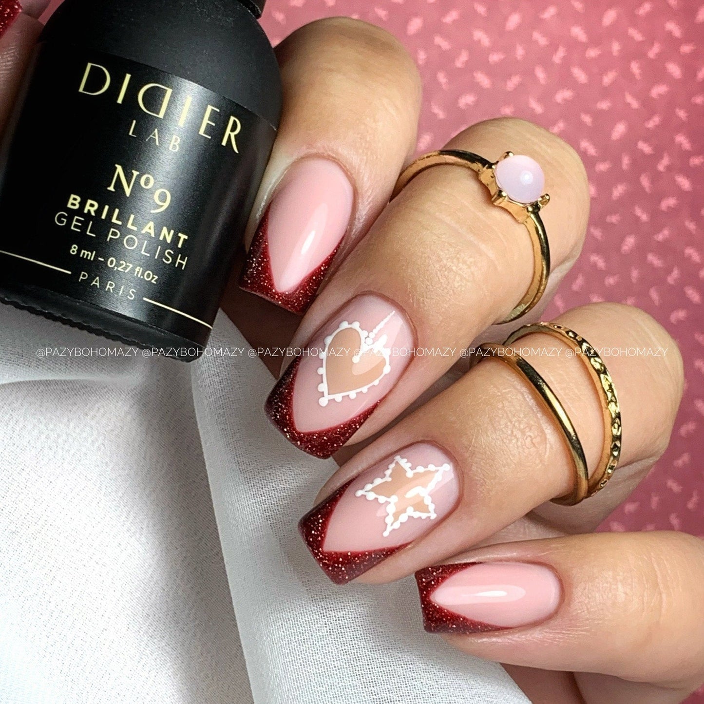Didier Lab Gel Polish Brillant in No. 9, 8 ml (HEMA & TPO FREE)