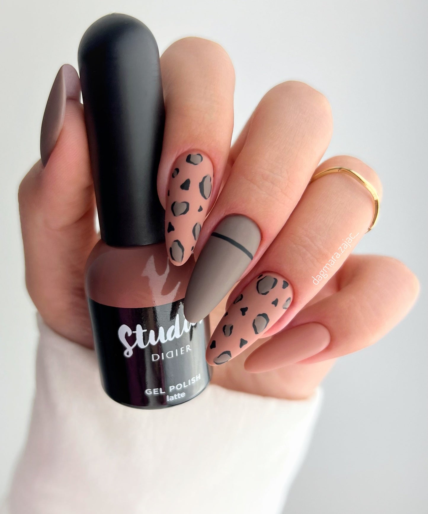 Didier Lab Gel Polish Studios in Latte, 8 ml (TPO Free)