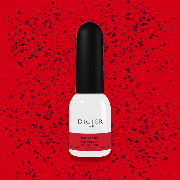 Gel Polish Macarons, Didier Lab, Red Velvet