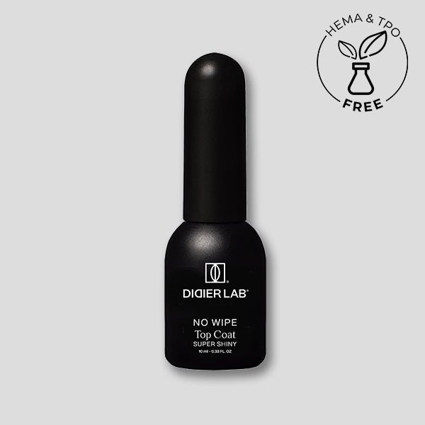Didier Lab Top Coat No Wipe Super Shiny HEMA and TPO Free 10 ml