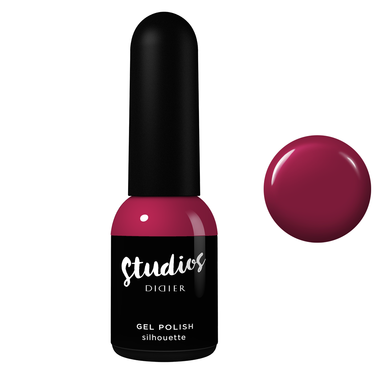 Didier Lab Gel Polish Studios in Silhouette, 8 ml