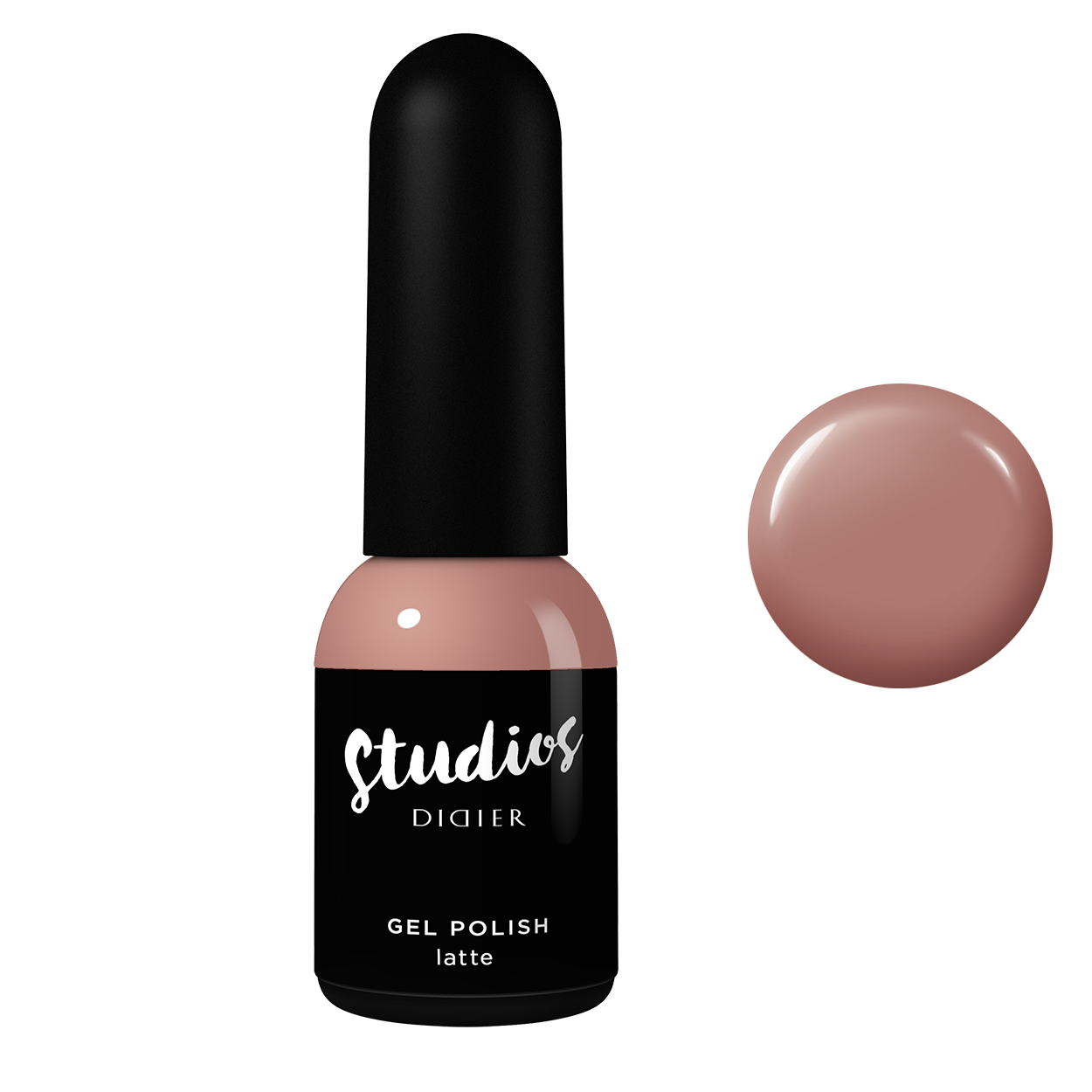 Didier Lab Gel Polish Studios in Latte, 8 ml (TPO Free)