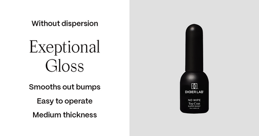Best Super Shiny Gel Top Coat in Singapore – Didier Lab No Wipe Top Coat