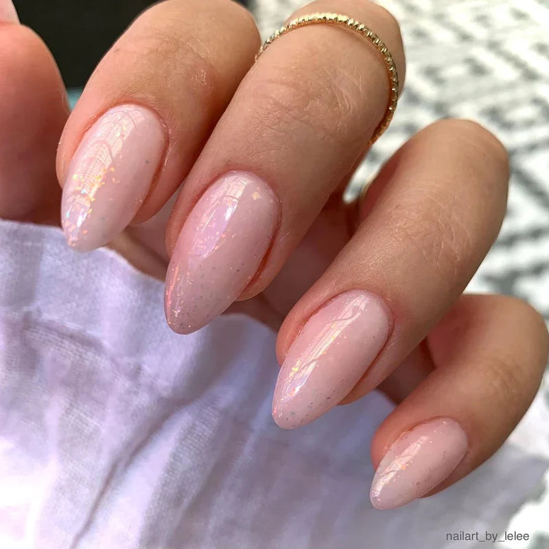 Didier Lab Gel Polish Rubber Base Coat in Foil Pink 10ml (TPO Free)