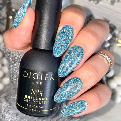 Didier Lab Gel Polish Brillant in No. 5, 8 ml (HEMA & TPO Free)