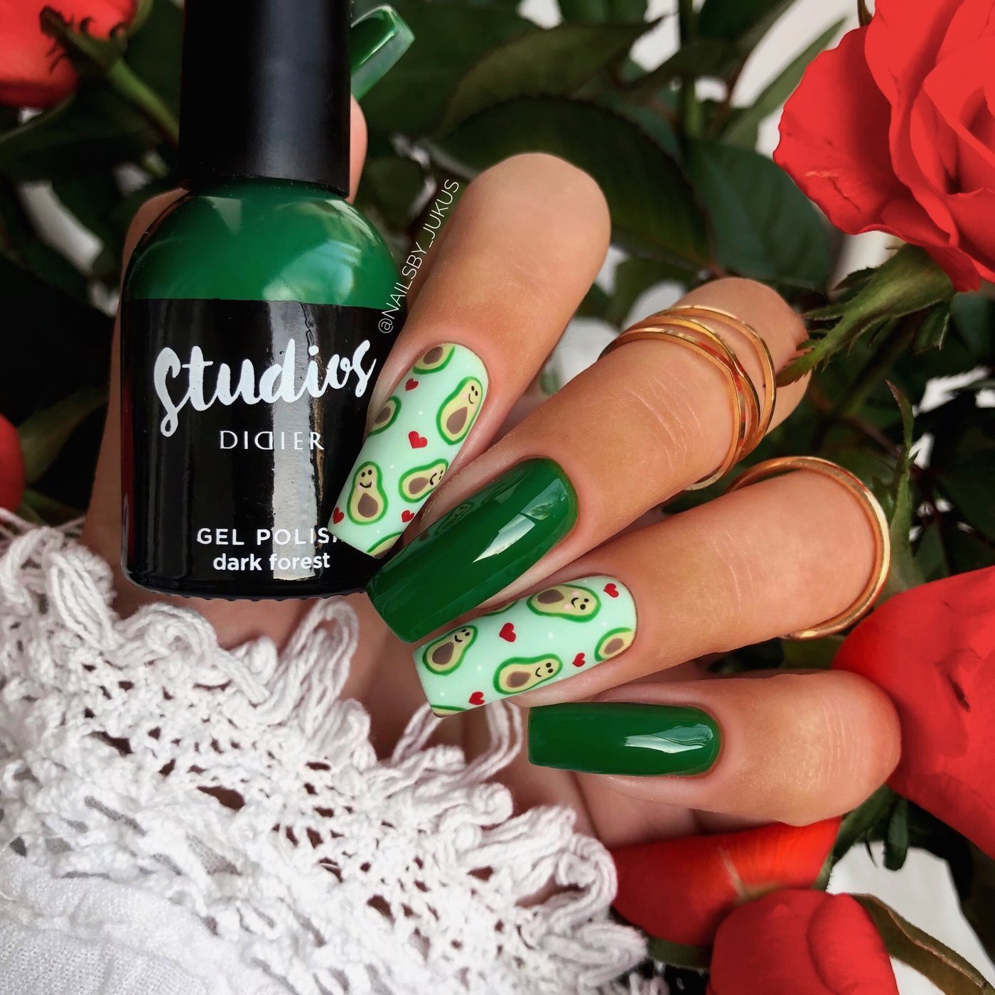 Didier Lab Gel Polish Studios in Dark Forest, 8 ml (TPO Free)