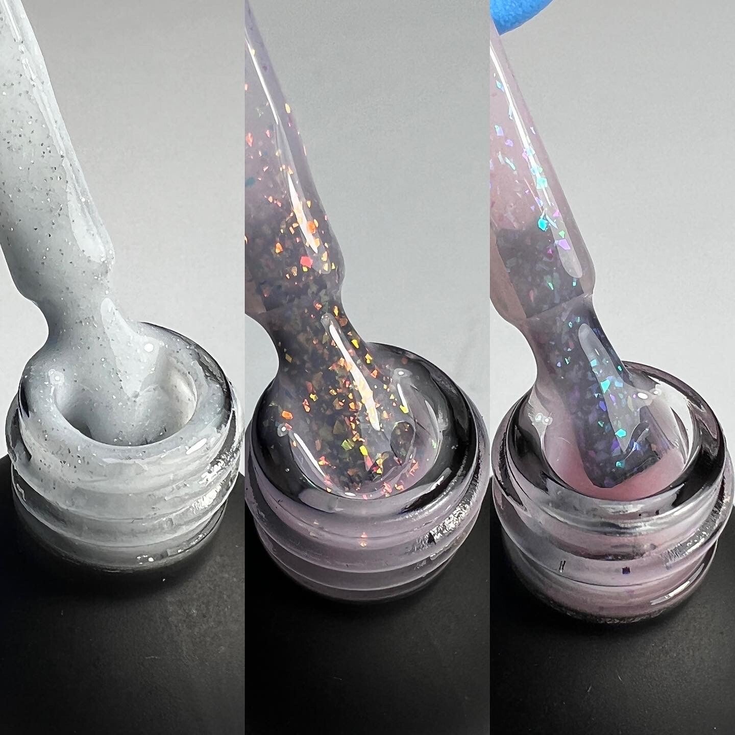 Gel Polish Rubber Base Foil Smoky White 10ml (TPO Free)