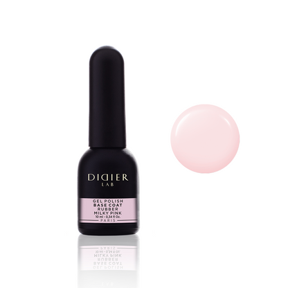 Gel polish,  Rubber Base Coat, Milky Pink, 10ml
