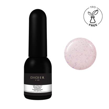 Gel Polish Rubber Base Foil Powder Pink 10 ml