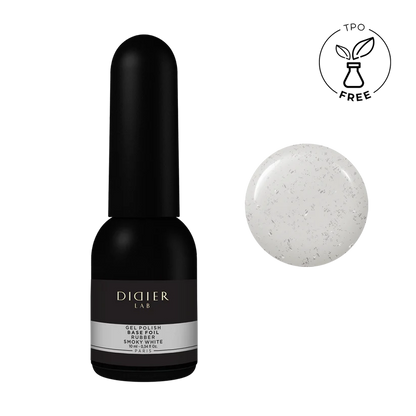 Gel Polish Rubber Base Foil Smoky White 10ml (TPO Free)