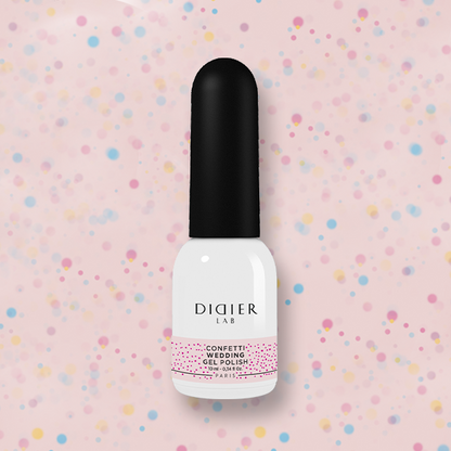 Gel Polish Confetti, Didier Lab, Weding