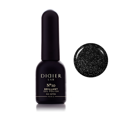 Didier Lab Gel Polish Brillant in No. 10, 8 ml (HEMA & TPO FREE)