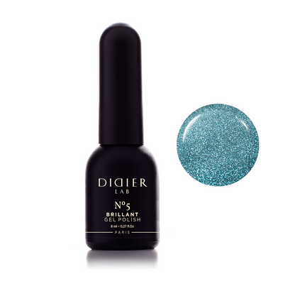 Didier Lab Gel Polish Brillant in No. 5, 8 ml (HEMA & TPO Free)