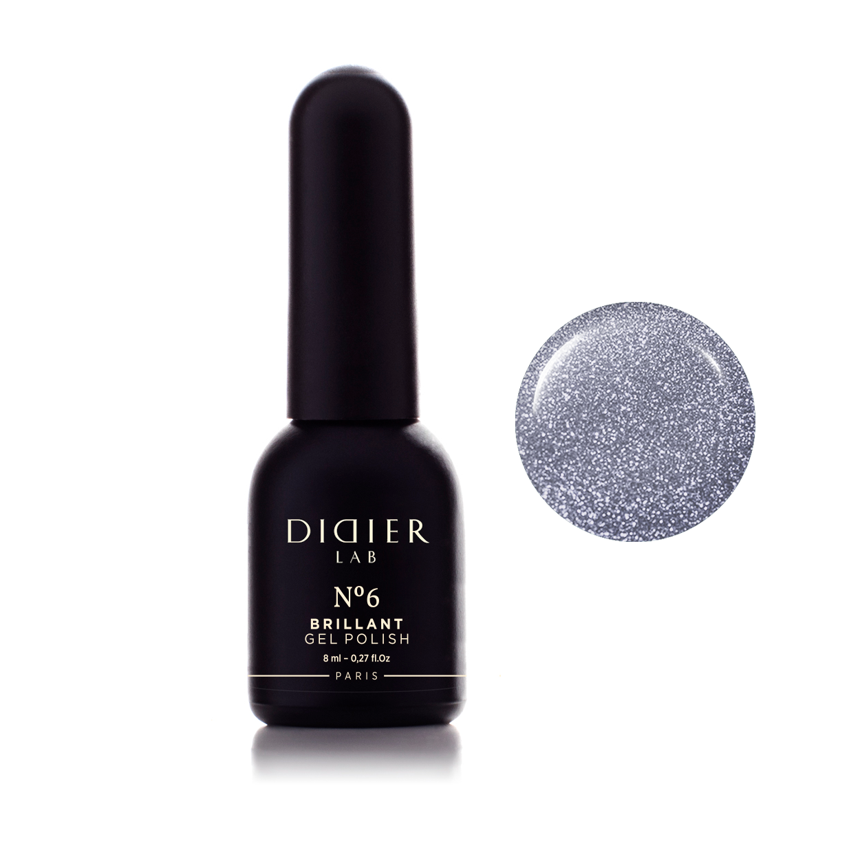 Gel Polish Brillant, Didier Lab, No. 6, 8 ml