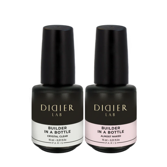 Builder Gel In A Bottle Crystal Clear and Almost Naked