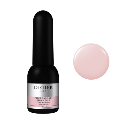 Smart Fiber Base Coat, Didier Lab, Milky Pink, 10 ml