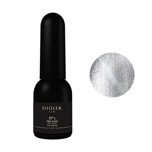 Gel Polish Top Coat No Wipe, Didier Lab, Cat Eye, No. 1