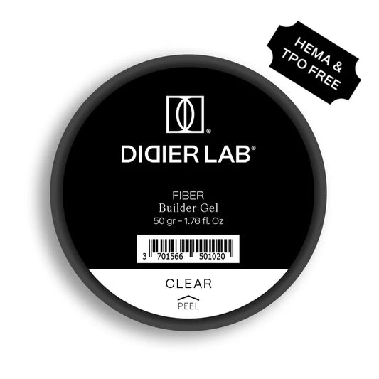 Didier Lab Fiber Builder Gel for Nail Extensions in Clear Colour