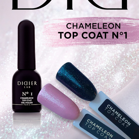 Gel Polish Top Coat, Didier Lab, Chameleon No. 1