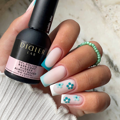 Didier Lab Gel Polish Rubber Base Coat in Almost Naked 10 ml