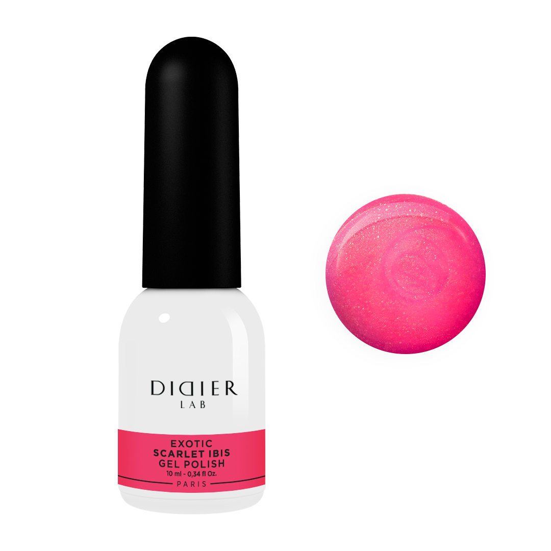 Didier Lab Gel Polish Exotic in Scarlet Ibis 10ml