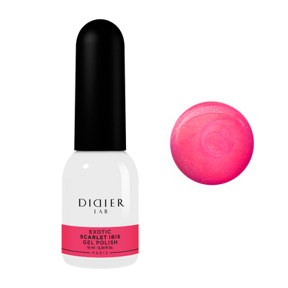 Didier Lab Gel Polish Exotic in Scarlet Ibis 10ml