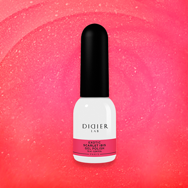 Didier Lab Gel Polish Exotic in Scarlet Ibis 10ml