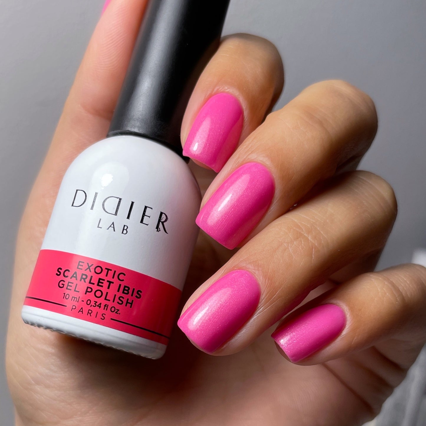 Didier Lab Gel Polish Exotic in Scarlet Ibis 10ml