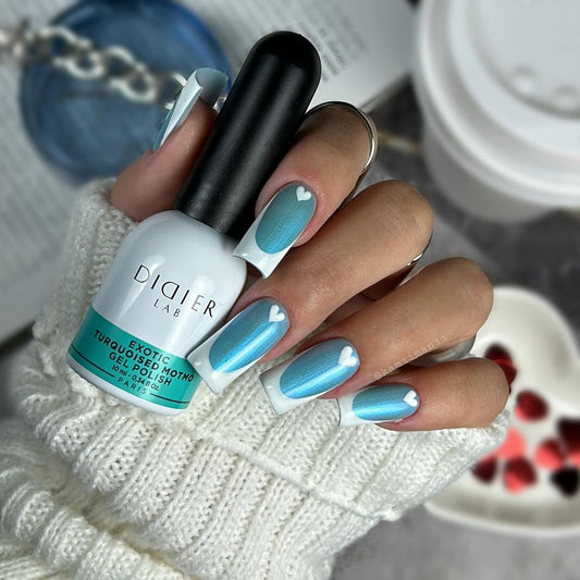 Didier Lab Gel Polish Exotic in Turquoised Motmo, 10 ml