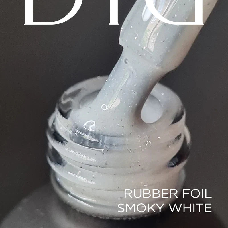 Gel Polish Rubber Base Foil Smoky White 10ml (TPO Free)