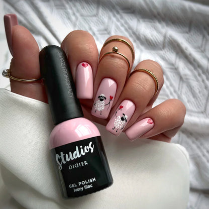 Didier Lab Gel Polish Studios in Ivory Lilac, 8 ml