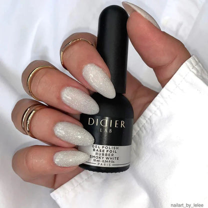 Gel Polish Rubber Base Foil Smoky White 10ml (TPO Free)