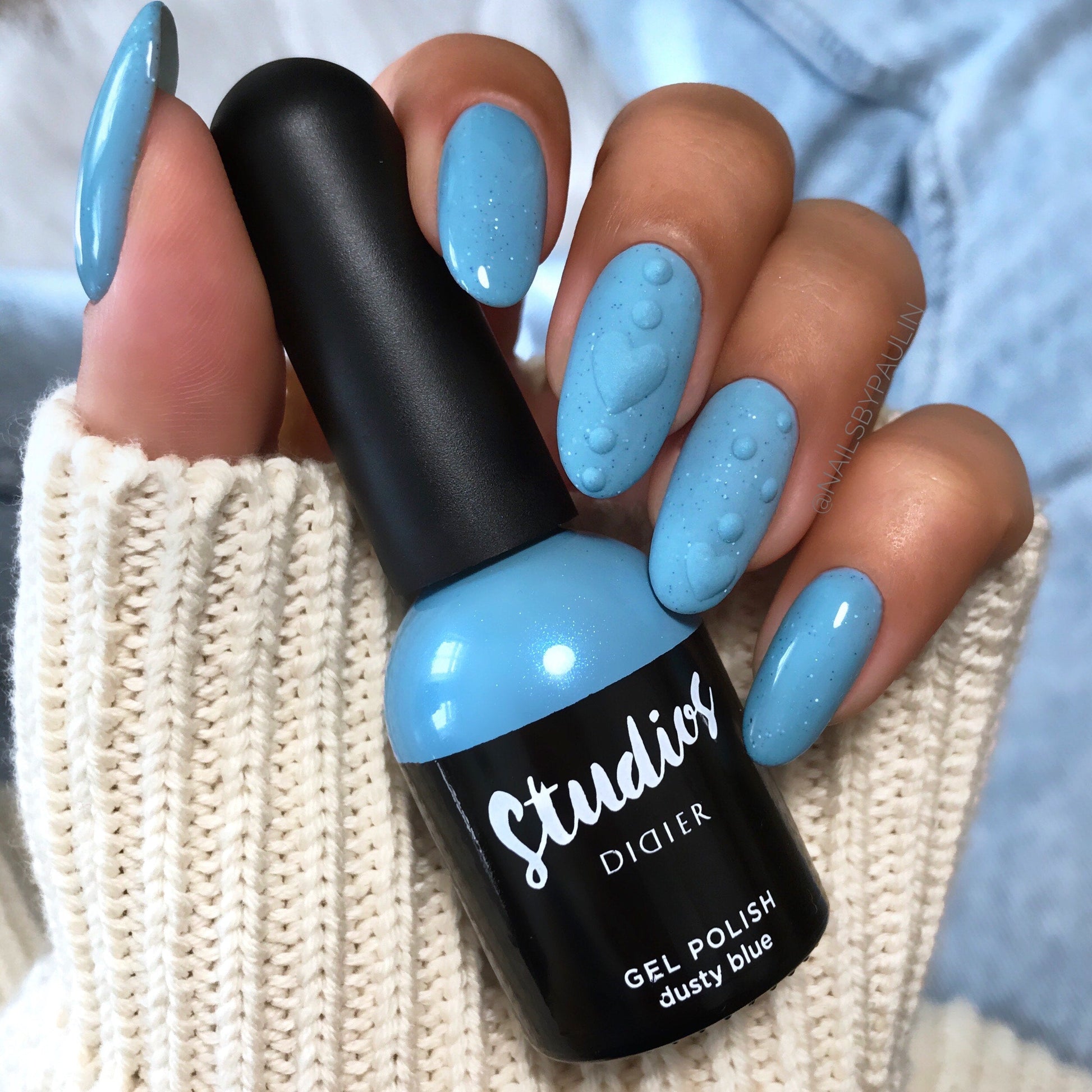 Gel polish Studios, Dusty Blue, 8ml - LABORATOIRES DIDIER