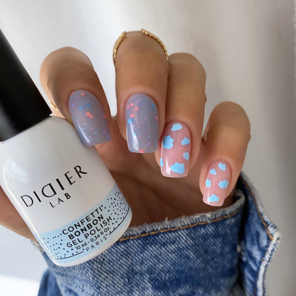 Gel Polish Confetti, Didier Lab, Bonbon