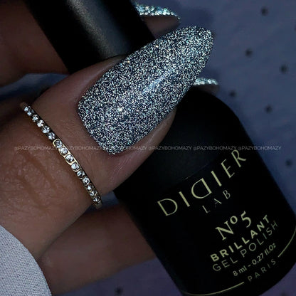 Didier Lab Gel Polish Brillant in No. 5, 8 ml (HEMA & TPO Free)