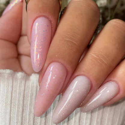 Gel Polish Rubber Base Foil Powder Pink 10 ml